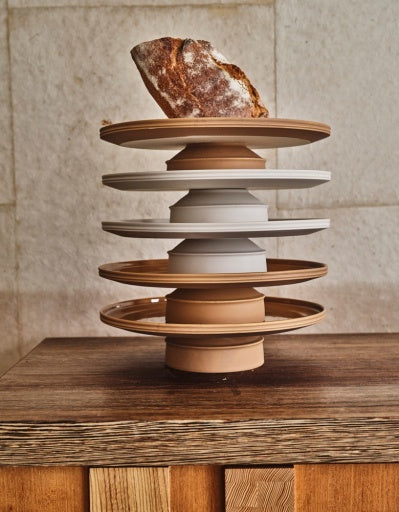 Dune Porcelain Cake Stand