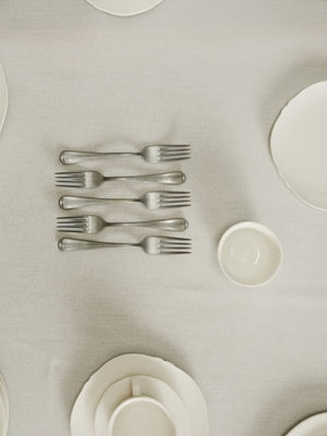 Sergio Herman White Silhoutte Dessert Plates - Set of 4