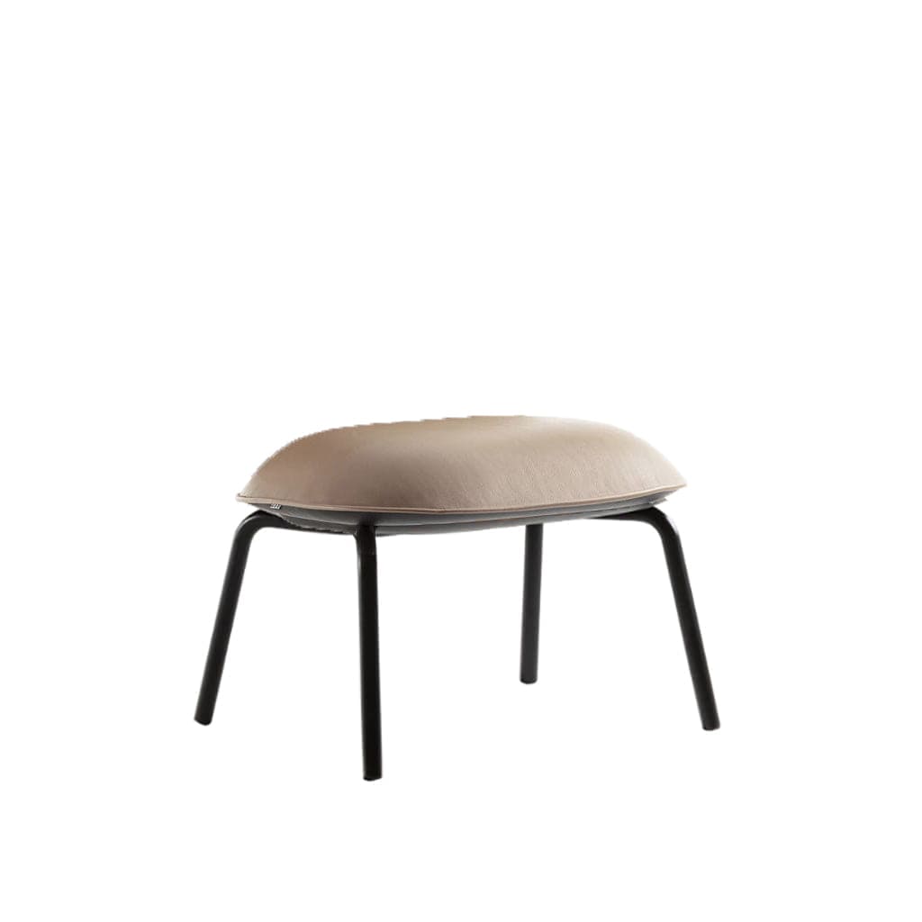 Tasca Lounge Chair & Ottoman Eco Leather Fabric - Indoor Use